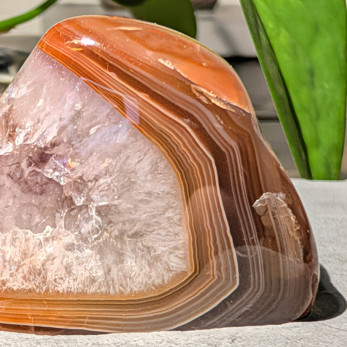Solitaire No. 121 — Lake Superior Agate