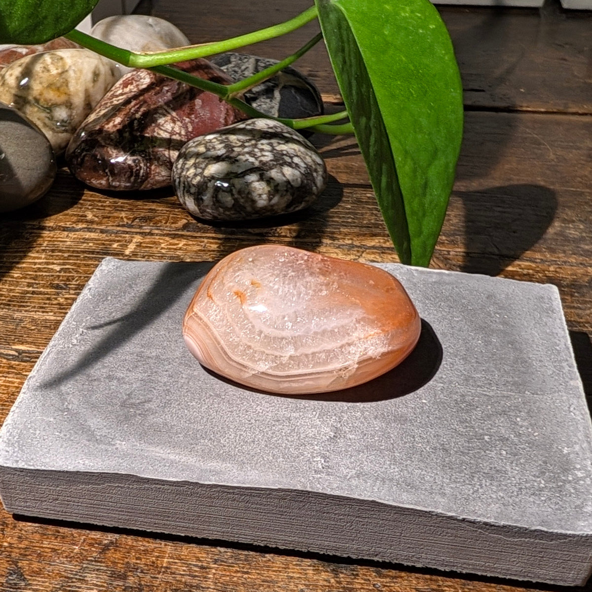 Solitaire No. 122 — Lake Superior Agate