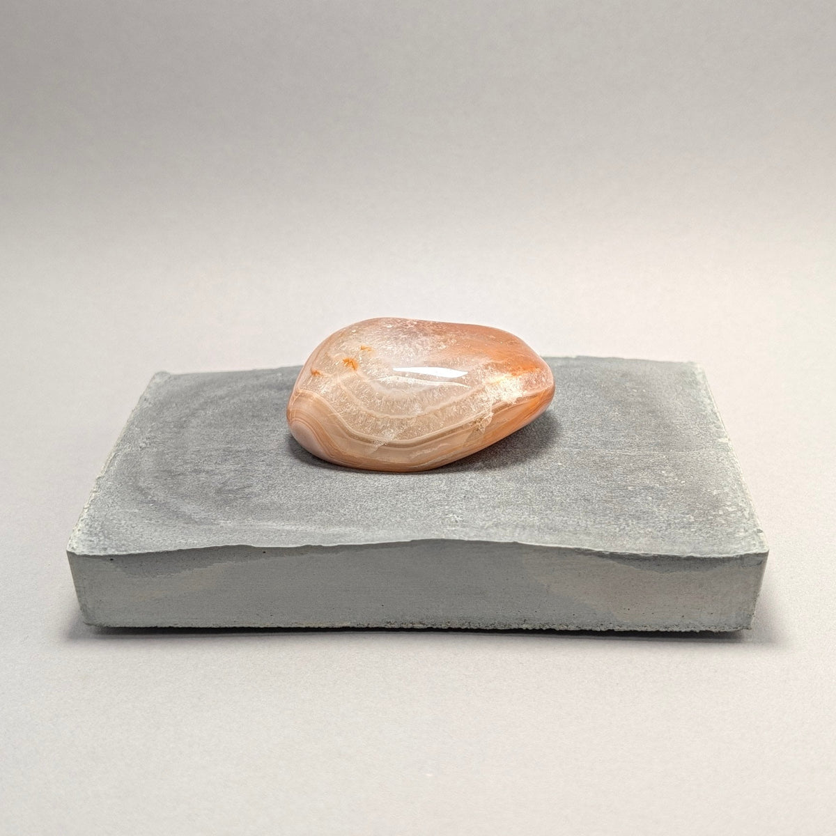 Solitaire No. 122 — Lake Superior Agate