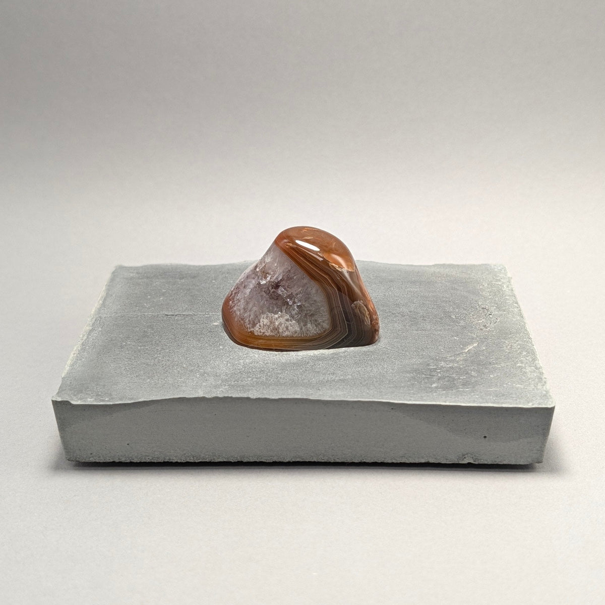 Solitaire No. 121 — Lake Superior Agate