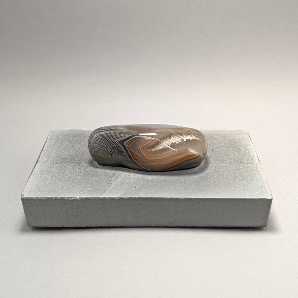 Solitaire No. 120 — Lake Superior Agate