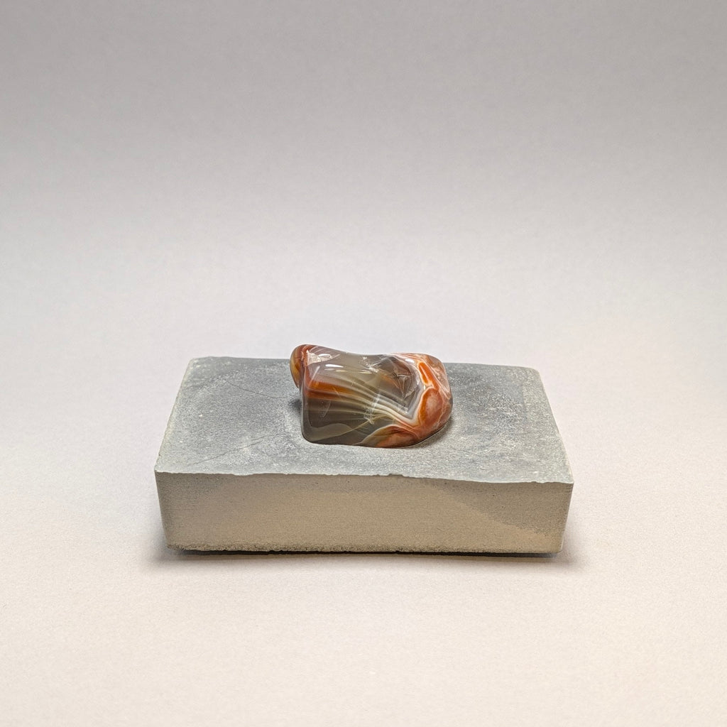 Solitaire No. 134 — Lake Superior Agate