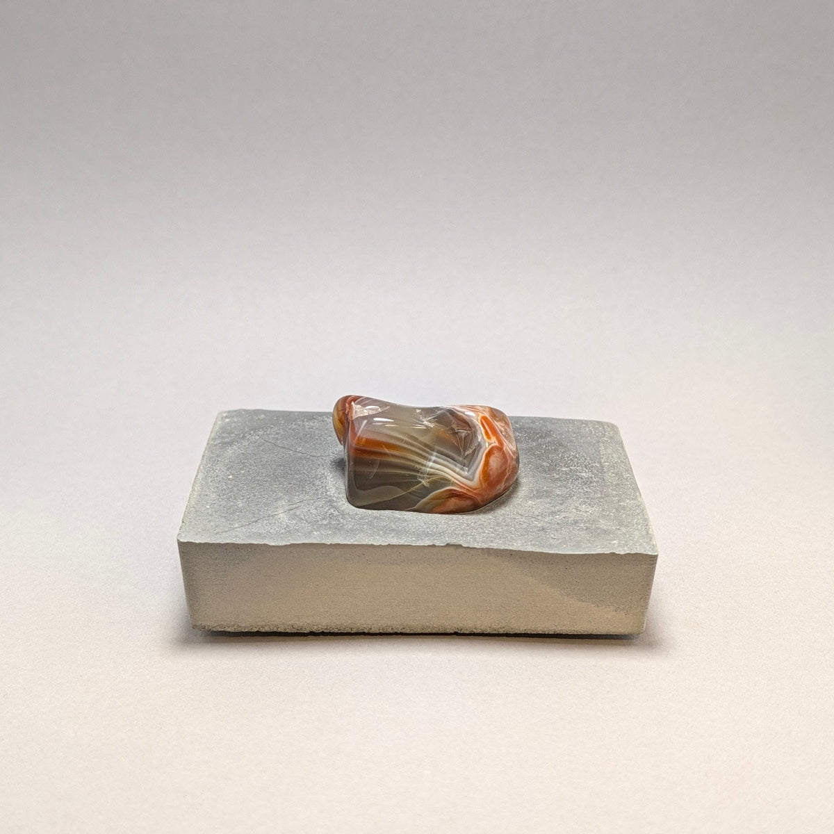 Solitaire No. 134 — Lake Superior Agate