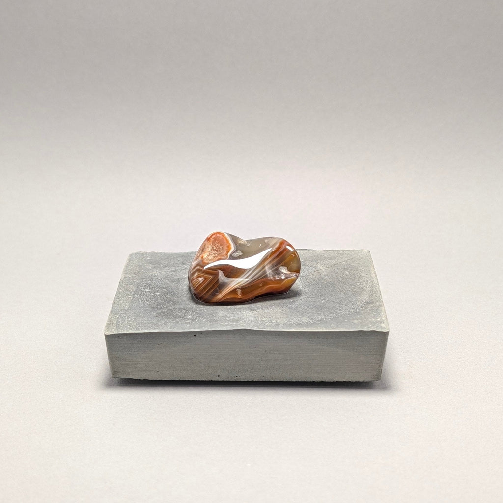 Solitaire No. 134 — Lake Superior Agate