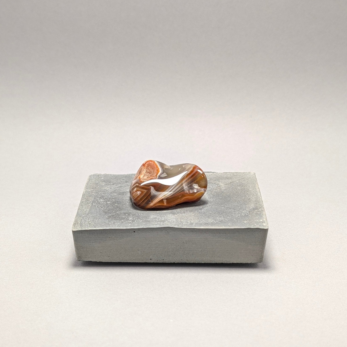 Solitaire No. 134 — Lake Superior Agate