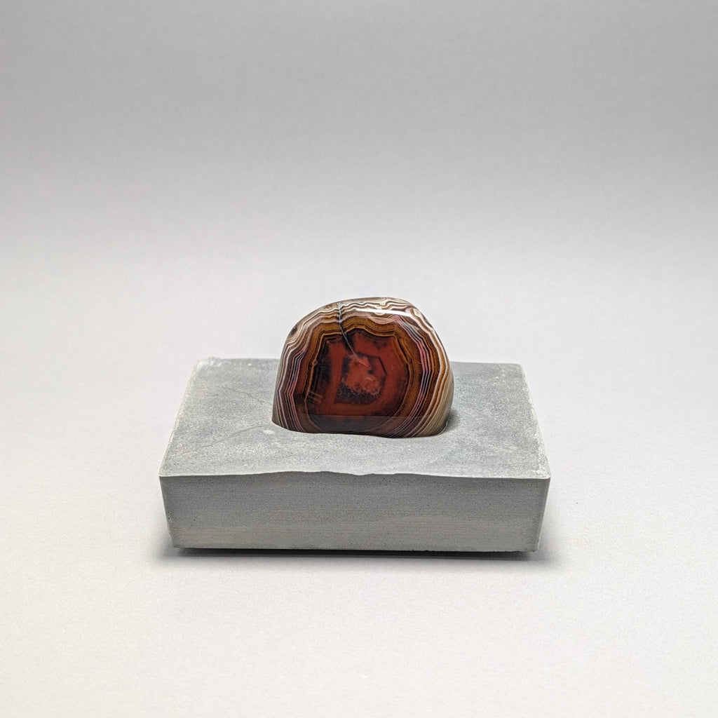 Solitaire No. 138 — Madagascar Agate