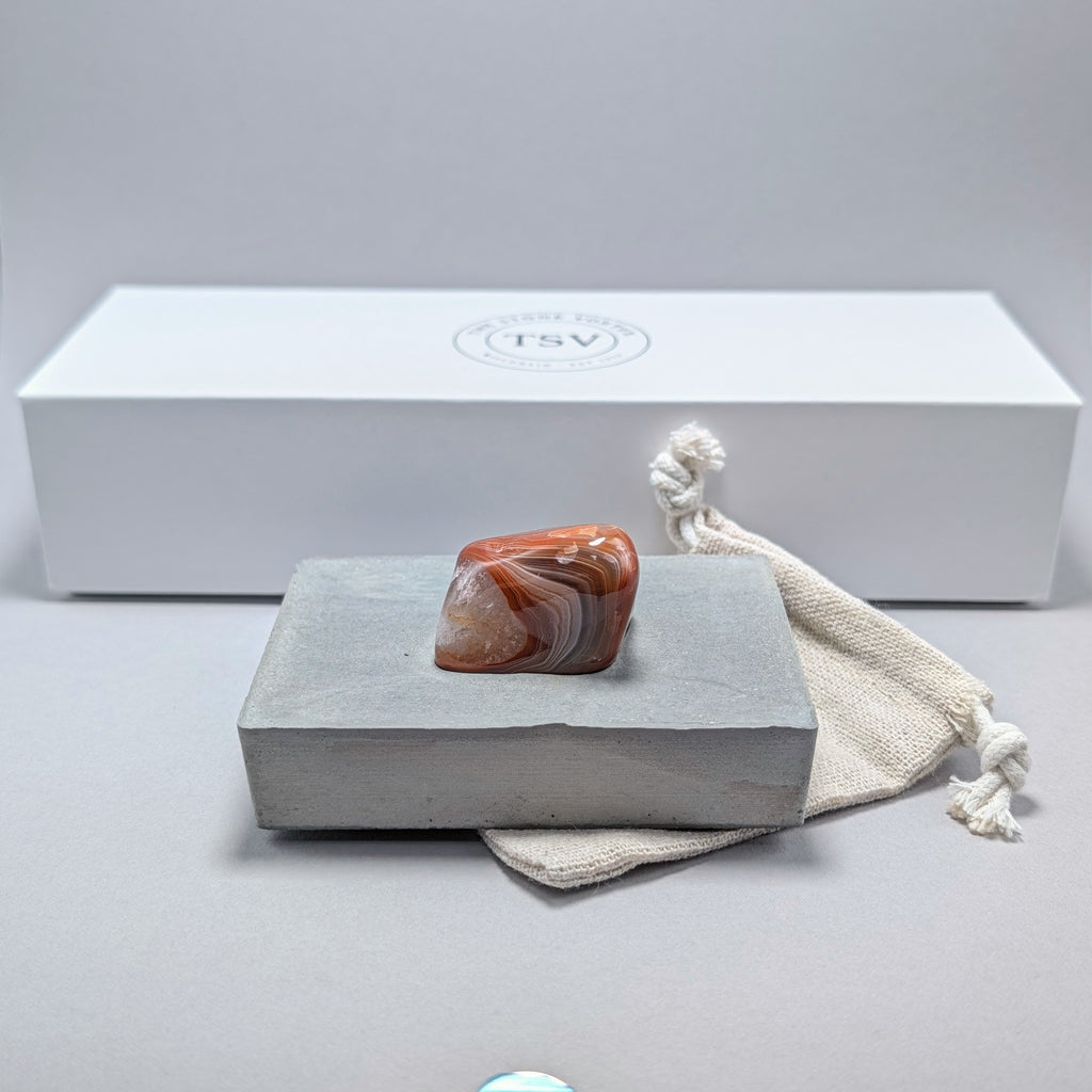 Solitaire No. 145 — Lake Superior Agate Gift Set