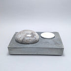 Solitaire No. 152 — Great Lakes Stone · Candle Light