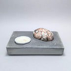Solitaire No. 153 — Great Lakes Stone · Candle Light