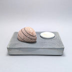 Solitaire No. 154 — Great Lakes Stone · Candle Light