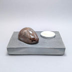 Solitaire No. 157 — Great Lakes Quartz · Candle Light