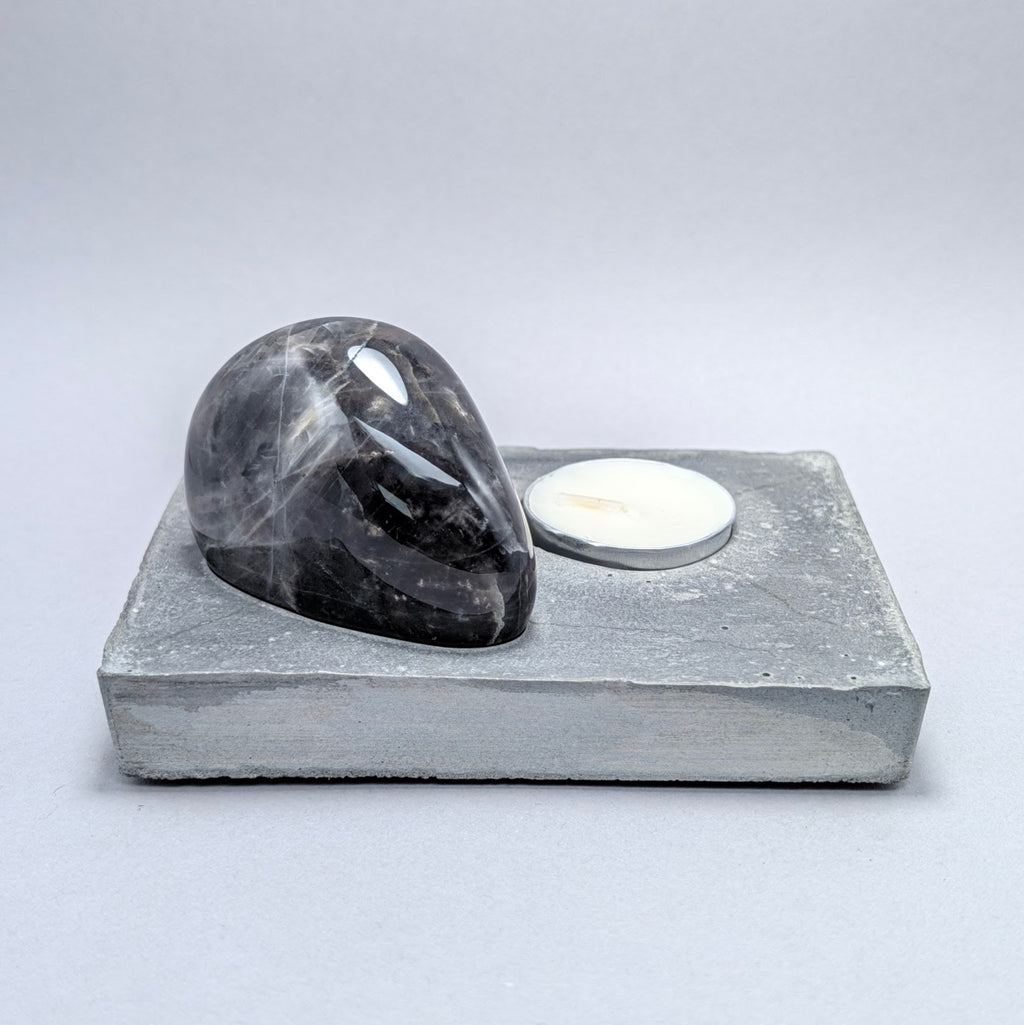 Solitaire No. 159 — Great Lakes Stone · Candle Light