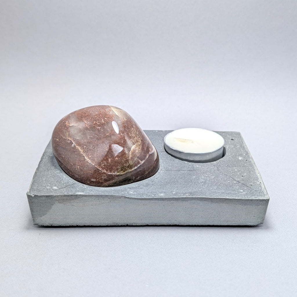Solitaire No. 160 — Great Lakes Quartz · Candle Light